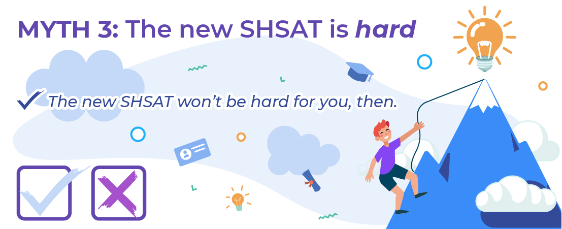 the new SHSAT is hard