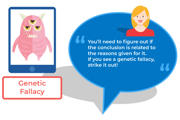 Genetic Fallacy shsat