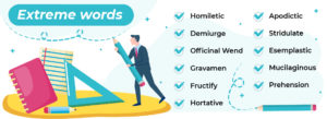 Extreme words teaser GRE prep
