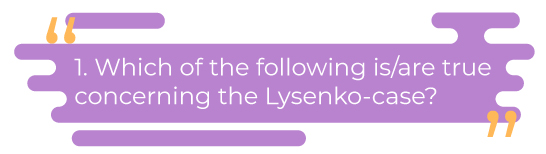 Lysenko-case gre prep