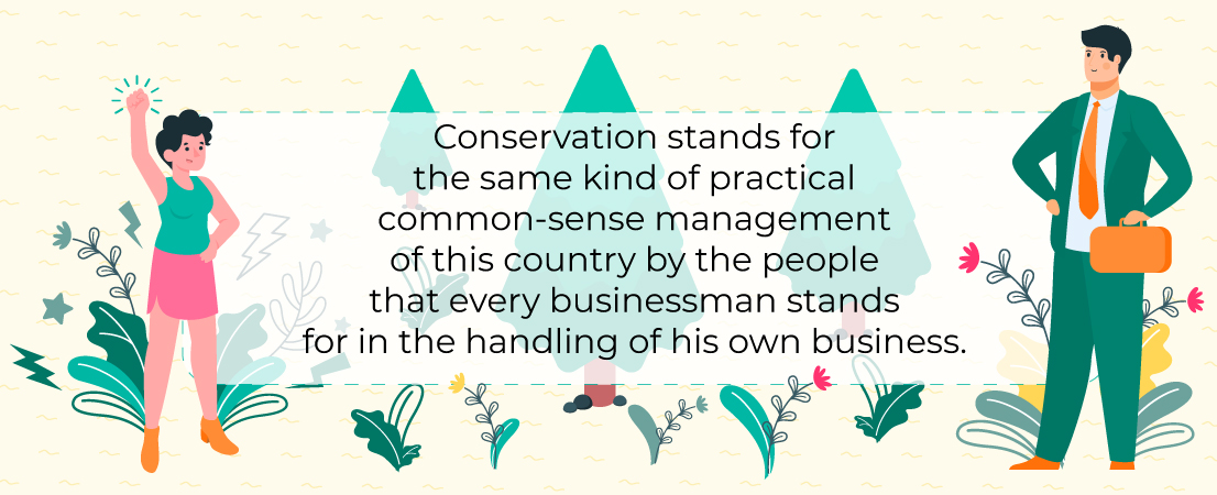 Conservation stands gre prep