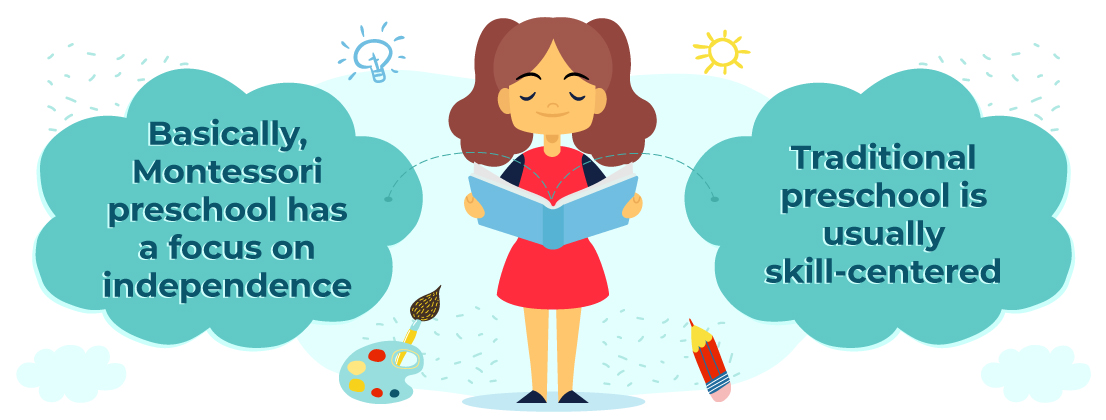 Montessori Preschool vs. Traditional Preschool