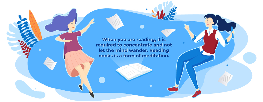 Improved reading Focus is a Benefit
