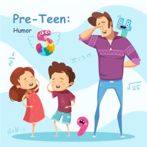 humor stimulating for math