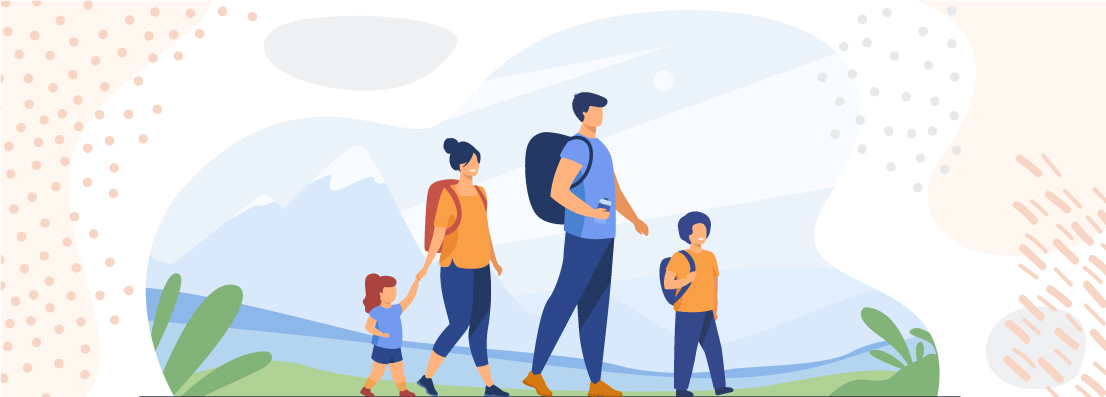 take a trip with parents