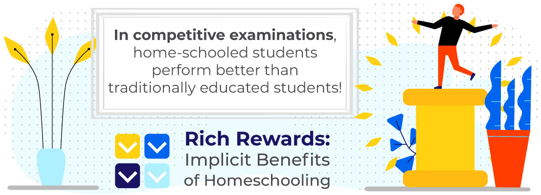 home schooled students perform better