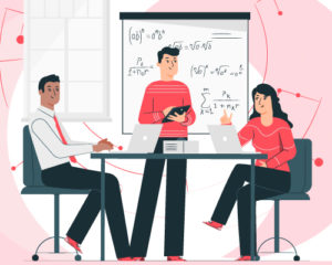 build a study group learning math