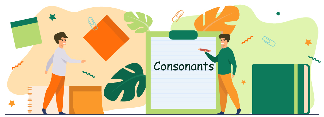 what are consonants words