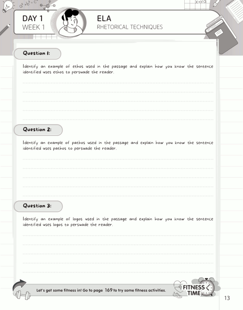 Kids Summer Academy by ArgoPrep: Grade 10-11
