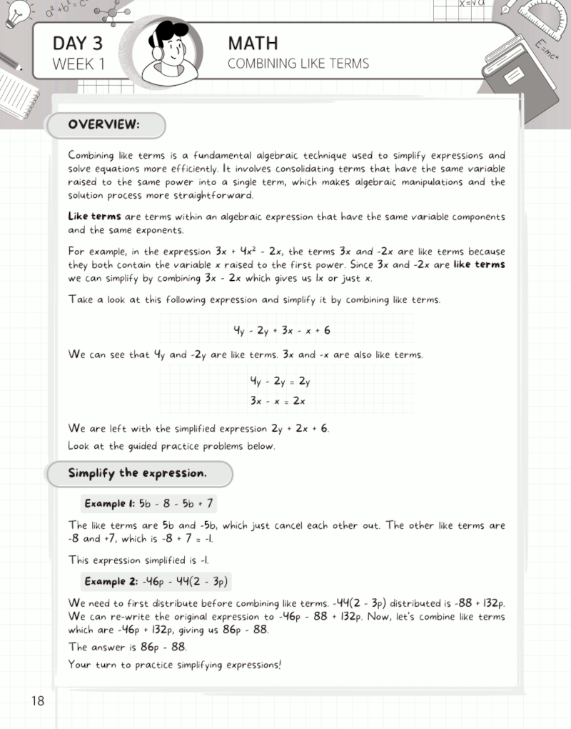 Kids Summer Academy by ArgoPrep: Grade 10-11
