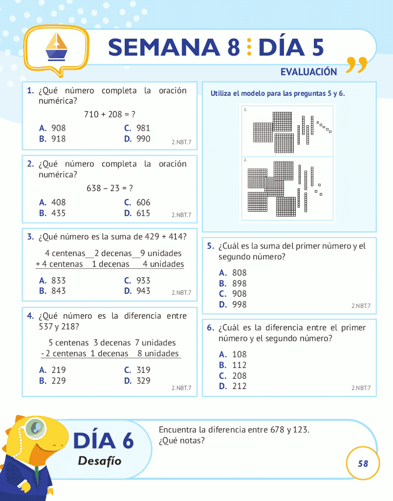2nd Grade Common Core Math: Spanish Edition