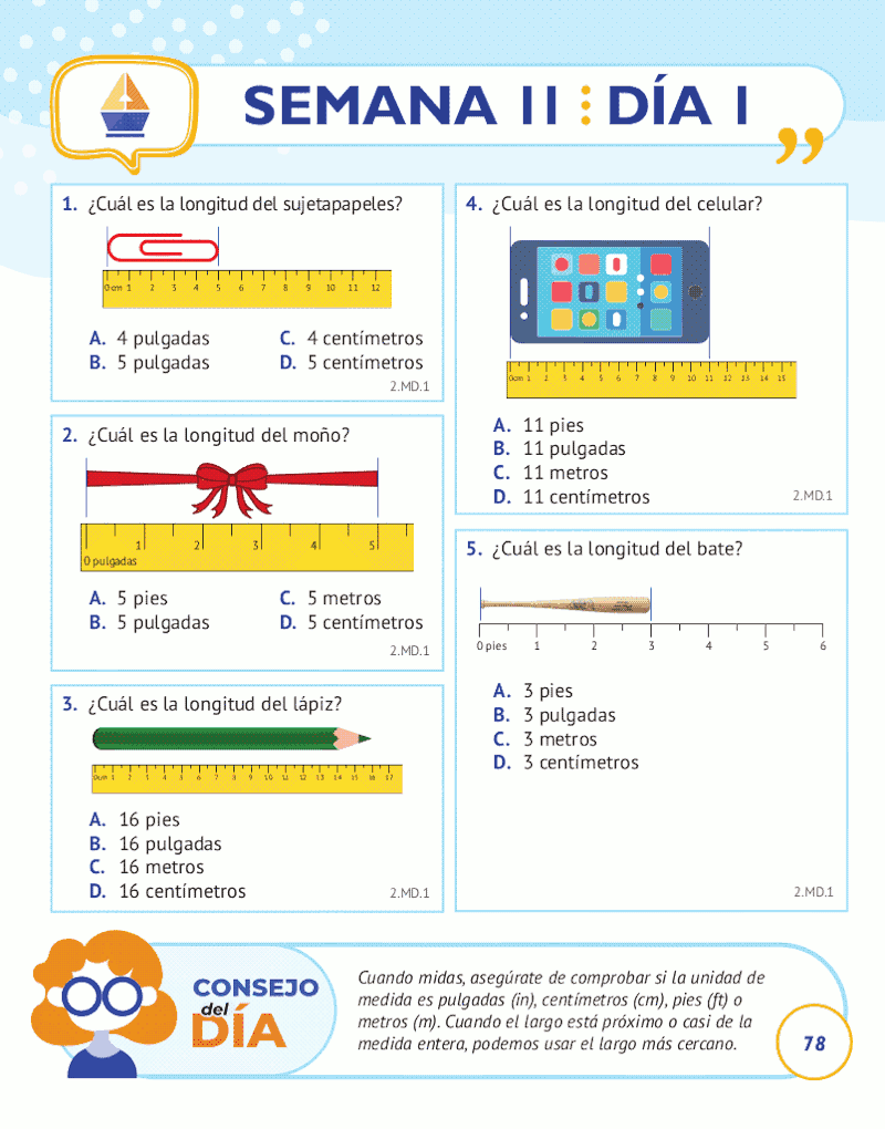 2nd Grade Common Core Math: Spanish Edition