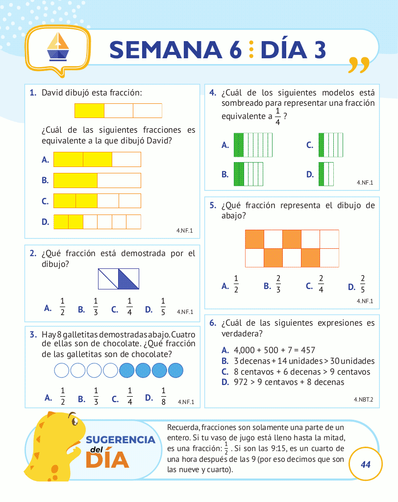 4th Grade Common Core Math: Spanish Edition