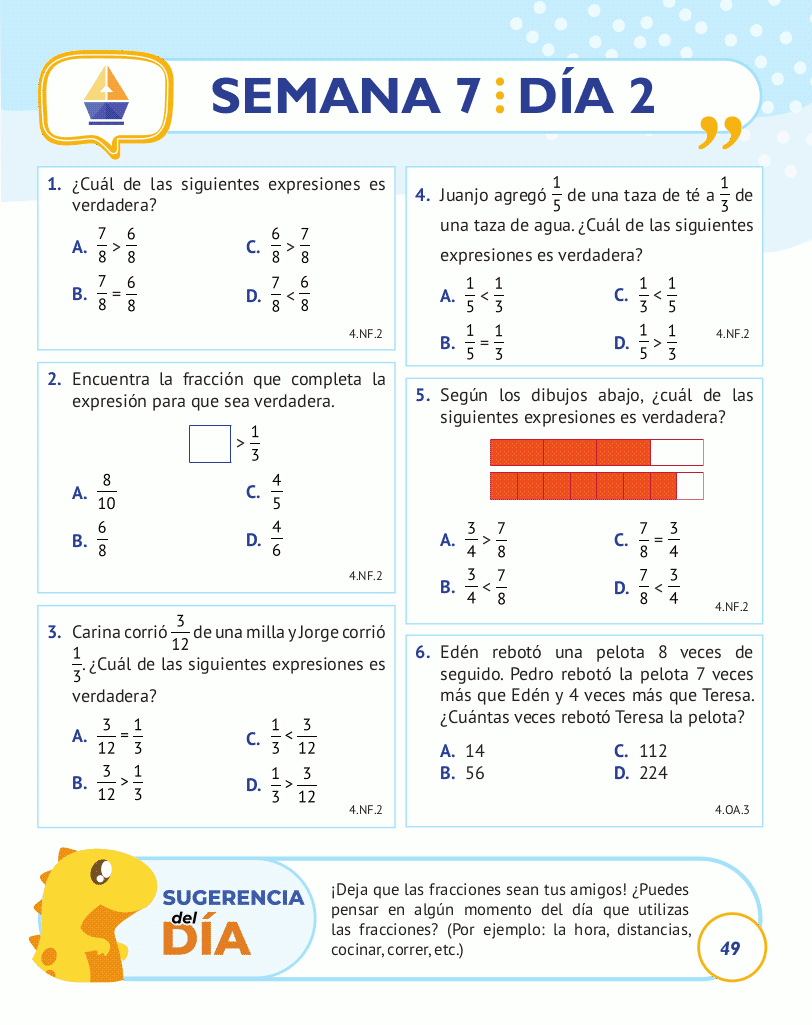 4th Grade Common Core Math: Spanish Edition
