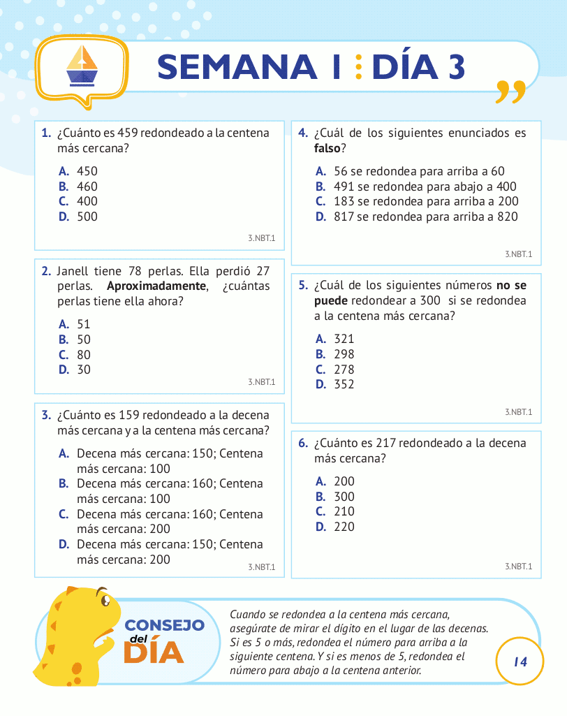 3rd Grade Common Core Math: Spanish Edition