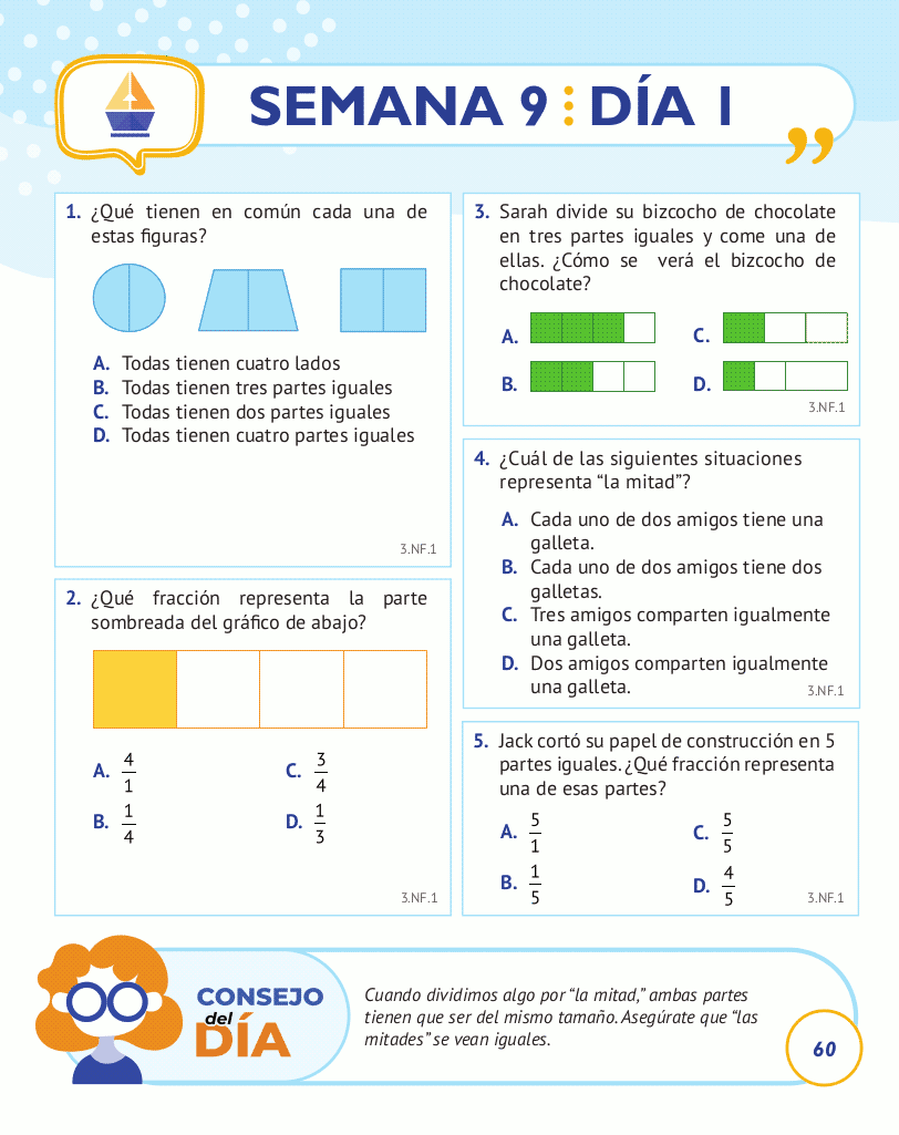 3rd Grade Common Core Math: Spanish Edition