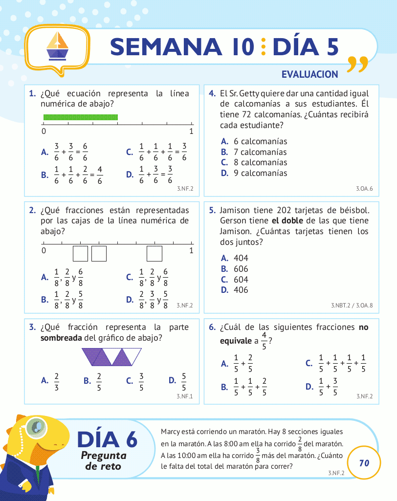 3rd Grade Common Core Math: Spanish Edition