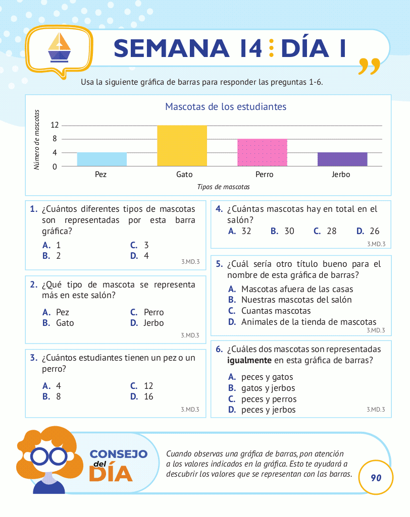 3rd Grade Common Core Math: Spanish Edition