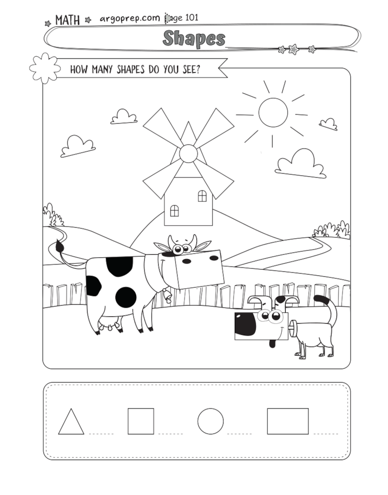 Preschool Math Workbook for Toddlers Ages 2-4: Numbers • Counting • Addition and Subtraction • Measurement