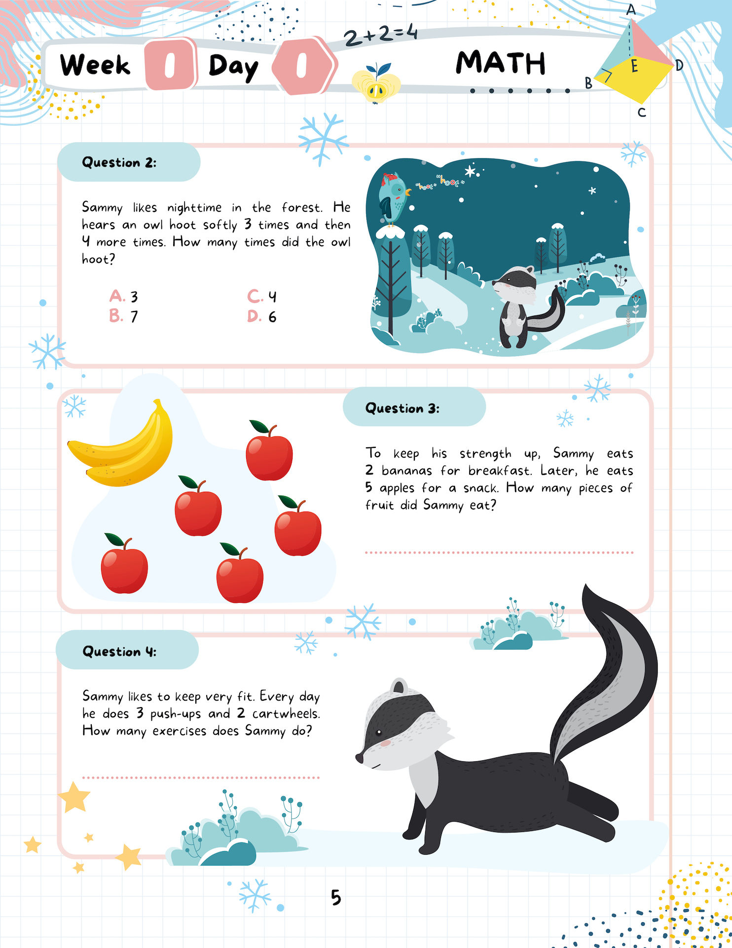 Kids Winter Academy by ArgoPrep: Grade 1