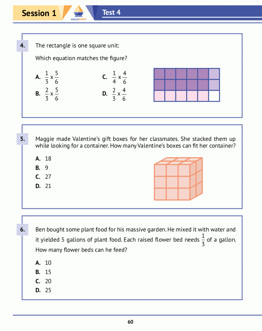 5th Grade Math Practice Book: 8 Full-Length Simulated Math Tests