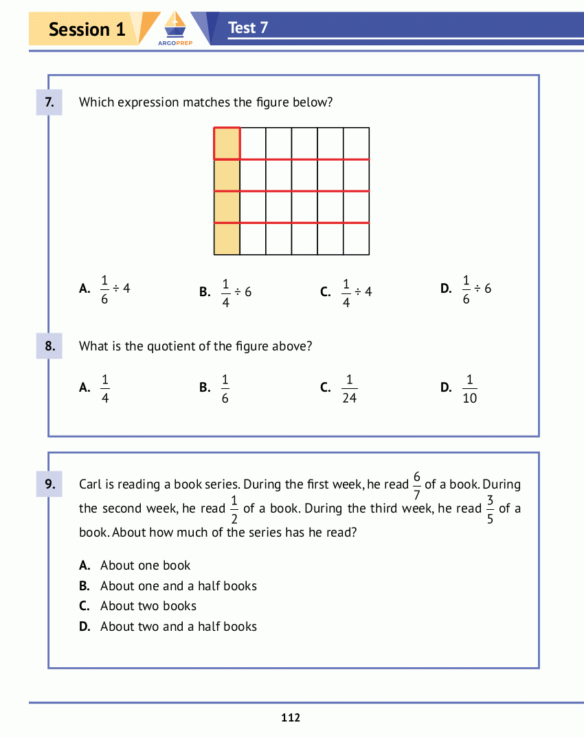 5th Grade Math Practice Book: 8 Full-Length Simulated Math Tests