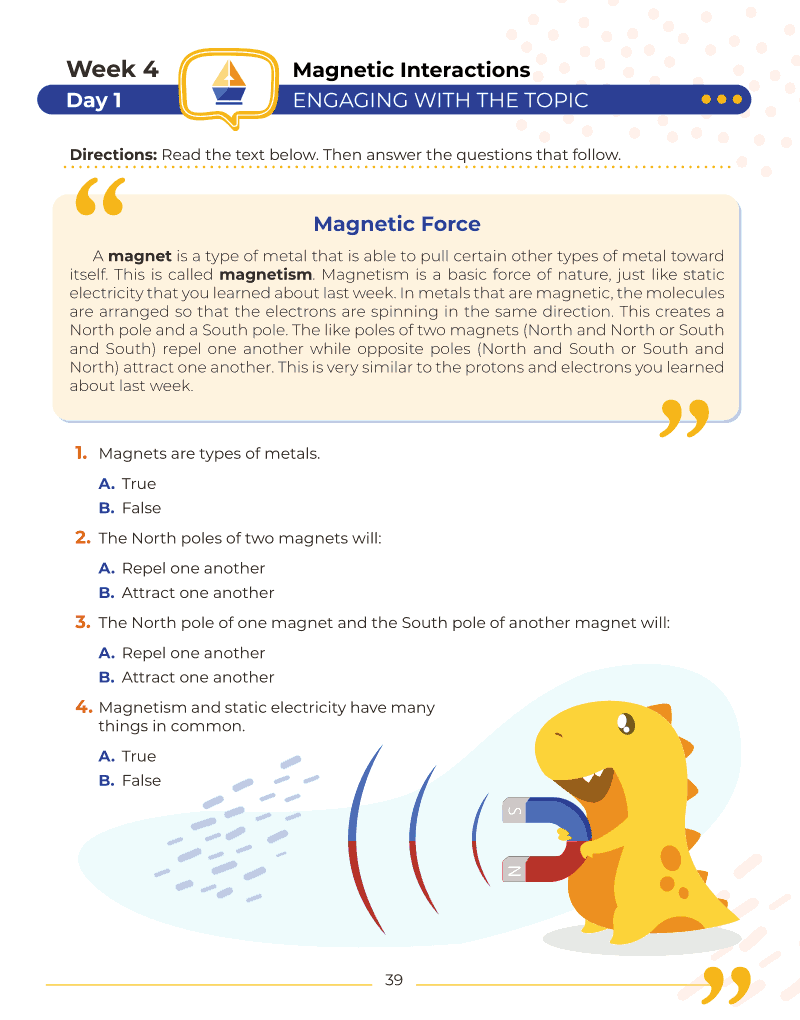 3rd Grade Science: Daily Practice Workbook | 20 Weeks Of Fun Activities