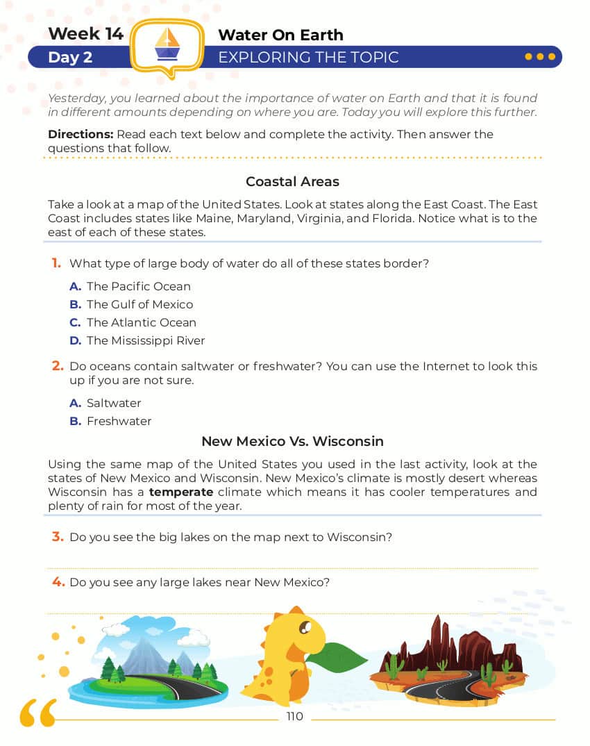 5th Grade Science: Daily Practice Workbook | 20 Weeks Of Fun Activities