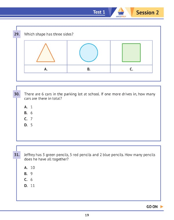 1st Grade Math Practice Book: 8 Full-Length Simulated Math Tests