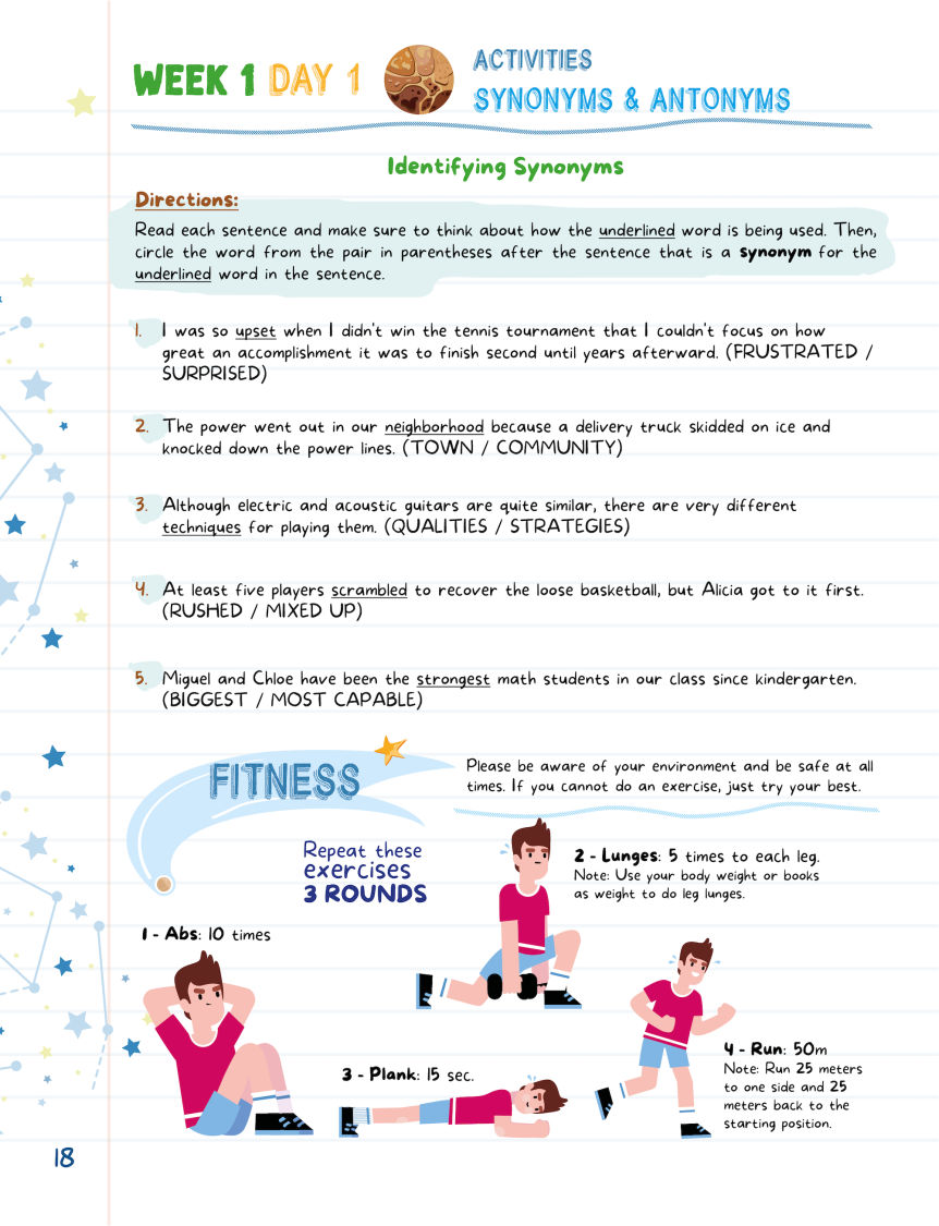 Kids Summer Academy By Argoprep: Grade 6-7