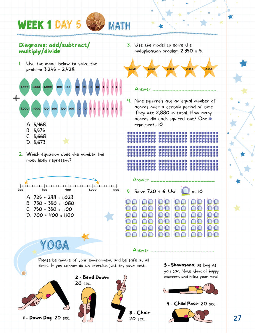 Kids Summer Academy By Argoprep: Grade 6-7