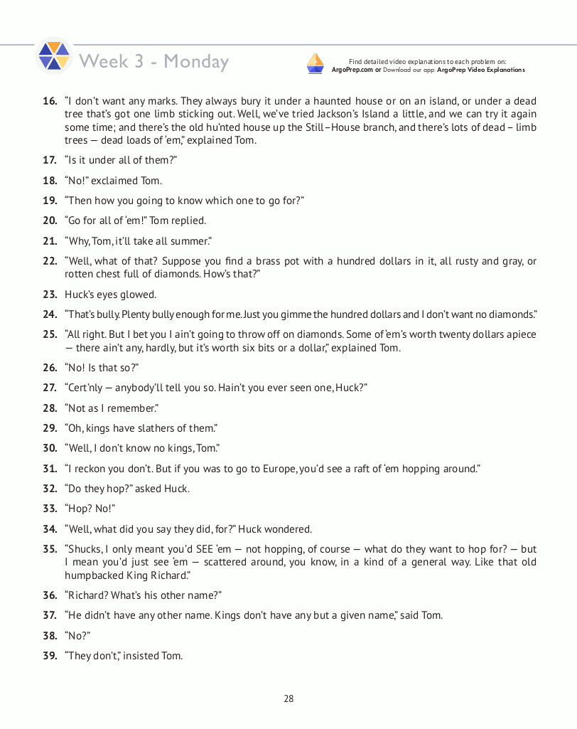 7th Grade Common Core ELA (English Language Arts: Daily Practice Workbook)