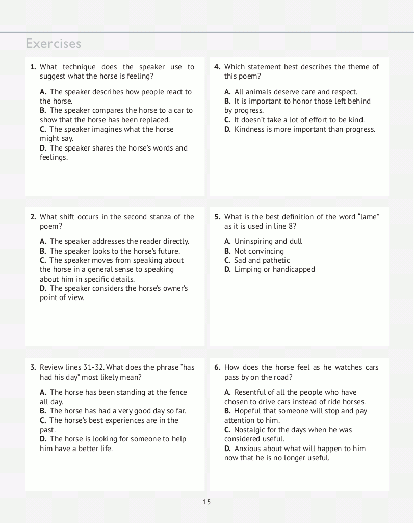 5th Grade Common Core ELA (English Language Arts: Daily Practice