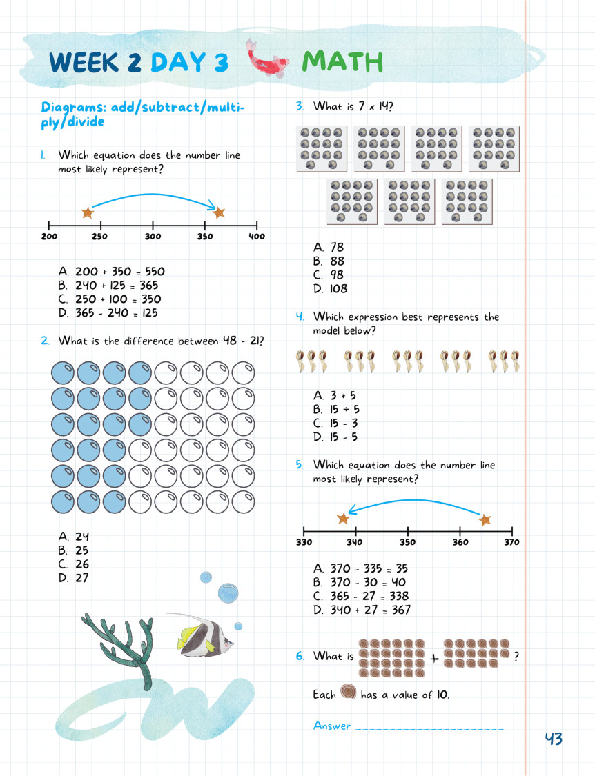 Kids Summer Academy by ArgoPrep: Grade 3-4