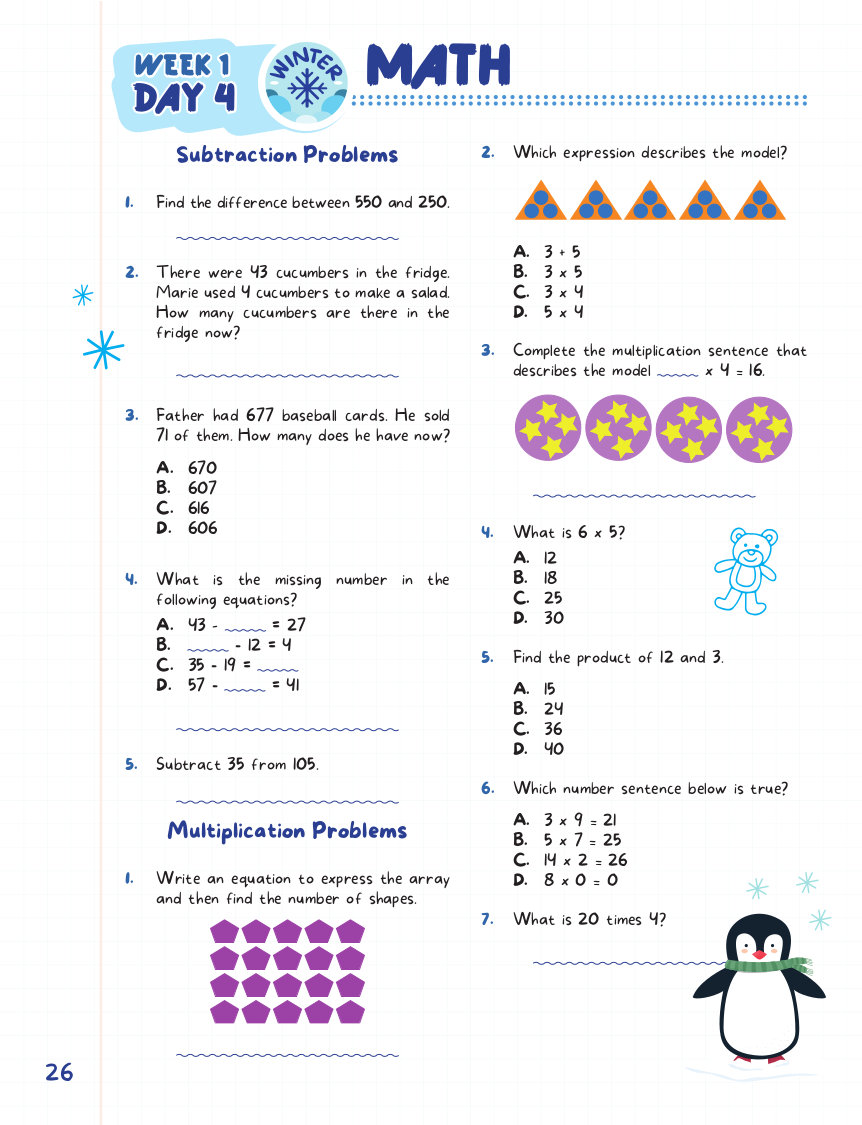 Kids Summer Academy By Argoprep: Grade 2-3
