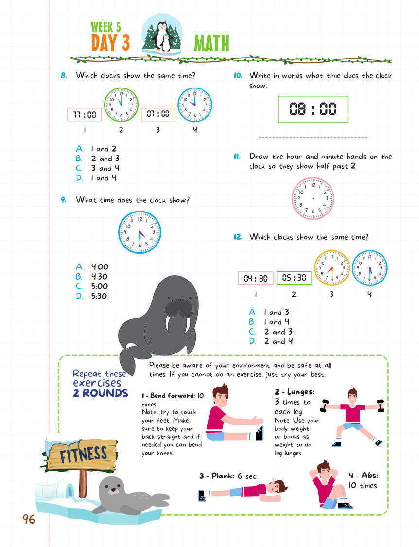 Kids Summer Academy by ArgoPrep: Grade 1-2