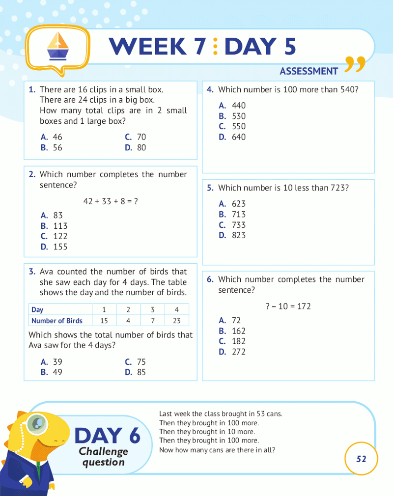 2nd Grade Common Core Math: Daily Practice Workbook Part I: Multiple Choice 2nd Grade Common Core Math: Daily Practice Workbook Part I: Multiple Choice
