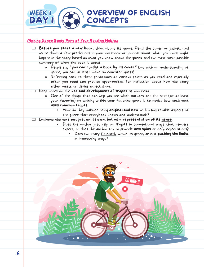 Kids Summer Academy by ArgoPrep: Grade 7-8