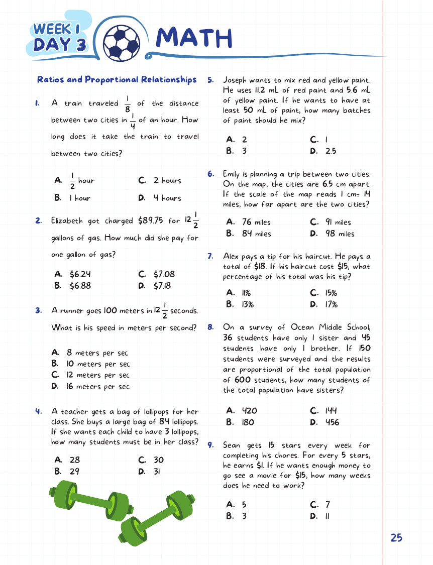 Kids Summer Academy by ArgoPrep: Grade 7-8