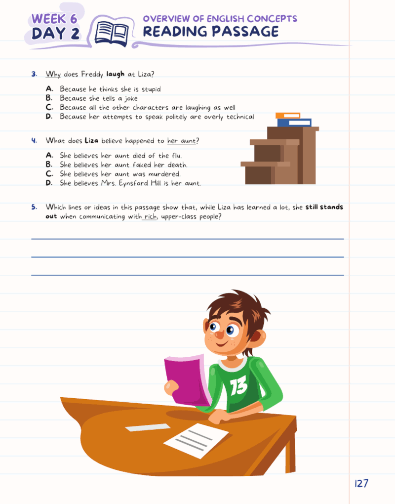 Kids Summer Academy by ArgoPrep: Grade 7-8