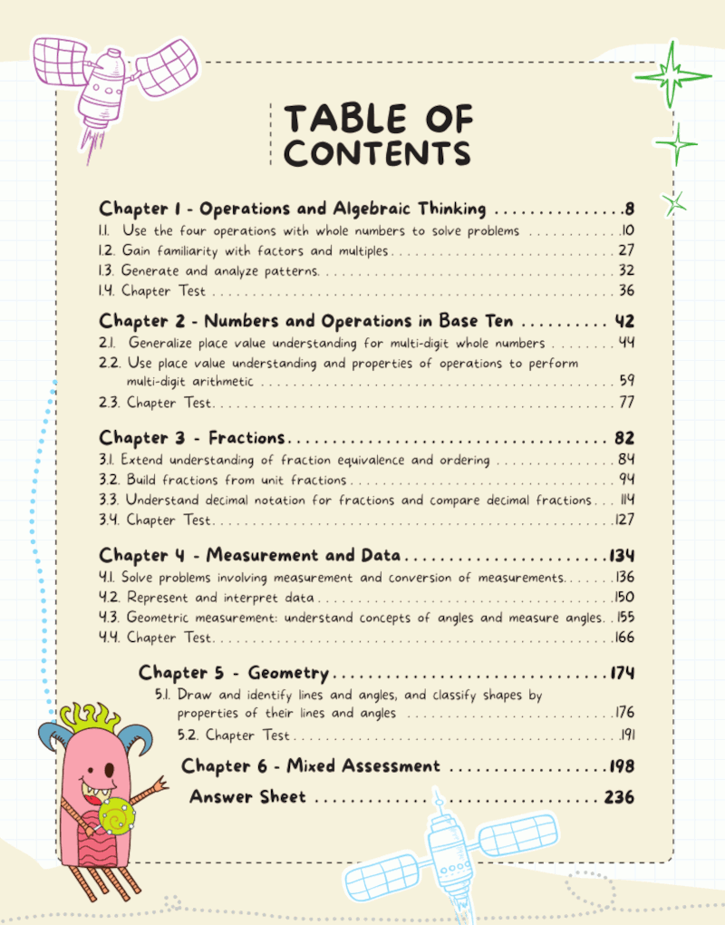 Introducing MATH! Grade 4 by ArgoPrep: 600+ Practice Questions