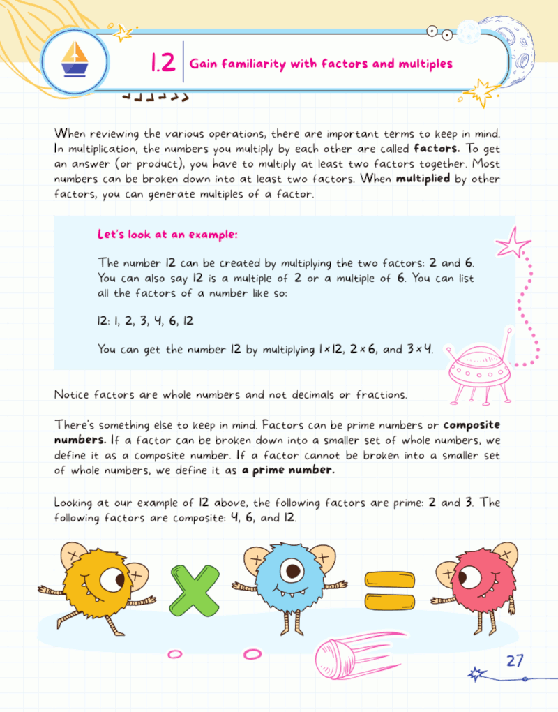 Introducing MATH! Grade 4 by ArgoPrep: 600+ Practice Questions