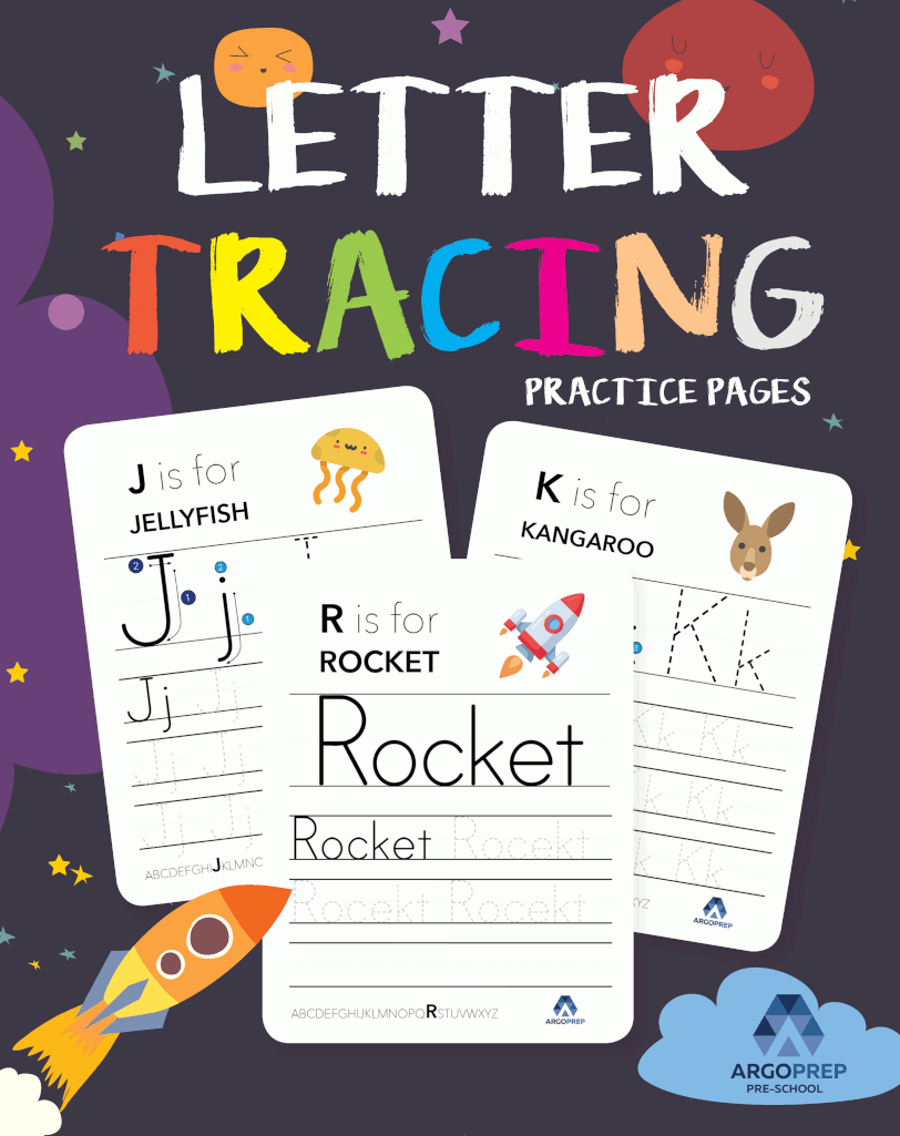 Letter Tracing Book for Preschoolers