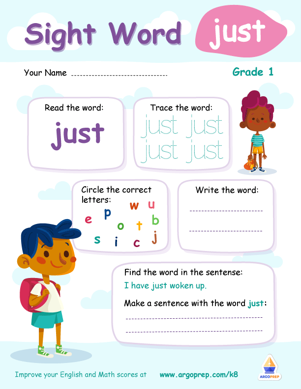 "Just" a Great Worksheet