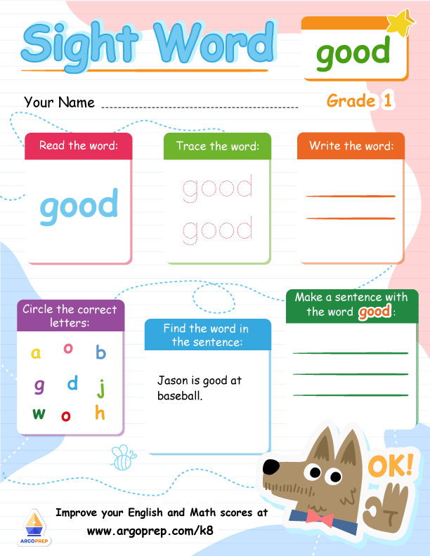 "Good" Work!