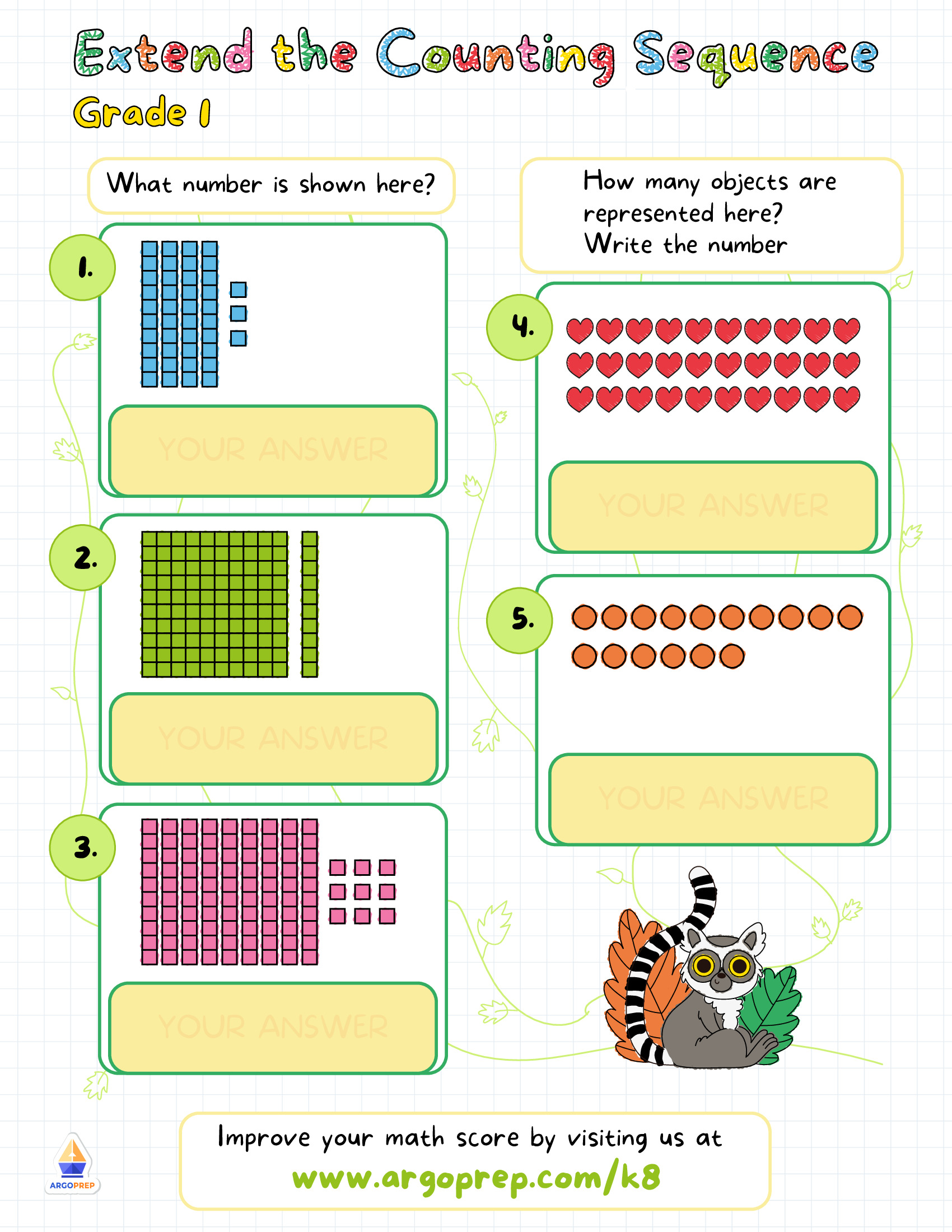 1st grade Parts Of Whole Base Ten Blocks Worksheets For Free - ArgoPrep for Free Base Ten Blocks Printable