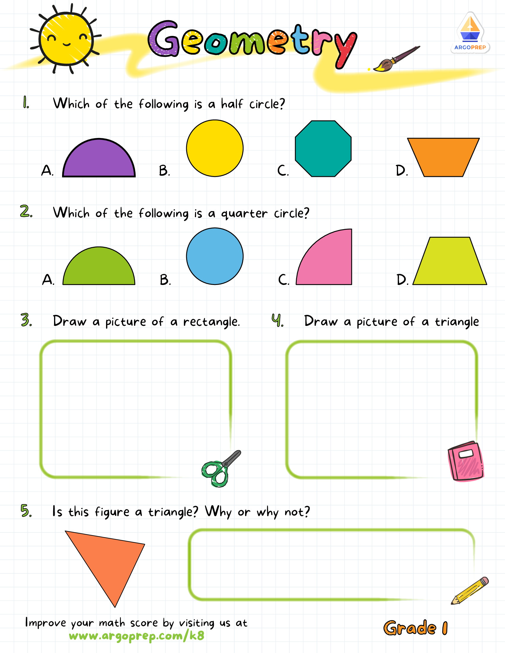 Circles, Rectangles, & Triangles!