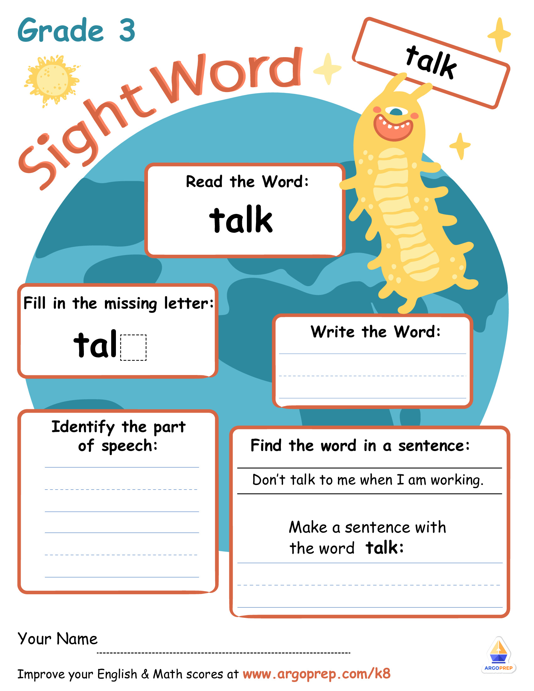 All "Talk"