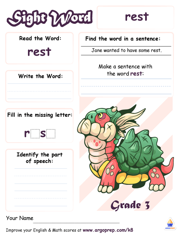 "Rest" Well!