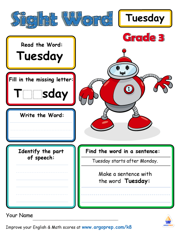 Terrific "Tuesday"